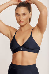 Shiny Bra - NAVY